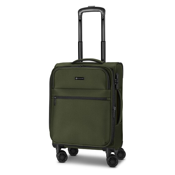 bugatti Valencia Soft 4 roulettes Trolley de cabine S 55 cm avec soufflet d'extension