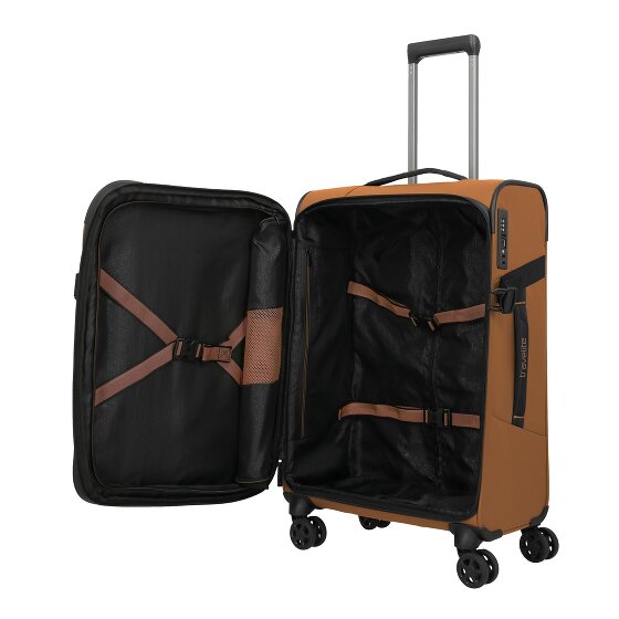 Travelite Briize 4 roulettes Set de valises 3 pièces avec soufflet d'extension