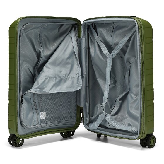 d&n Travel Line 4700 4 roulettes Trolley de cabine 55 cm avec soufflet d'extension