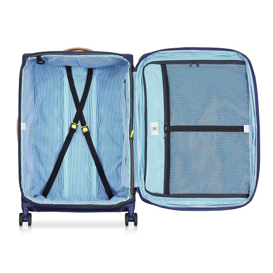 Delsey Paris Montmartre 3 4 roulettes Trolley 76 cm avec soufflet d'extension