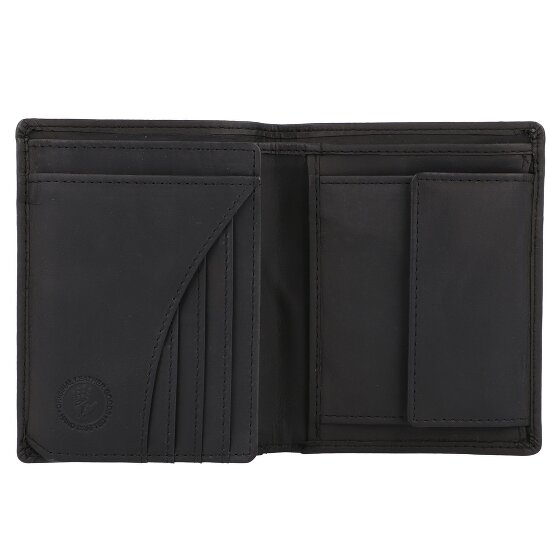 Greenburry Porte-monnaie Vintage RFID en cuir 10 cm