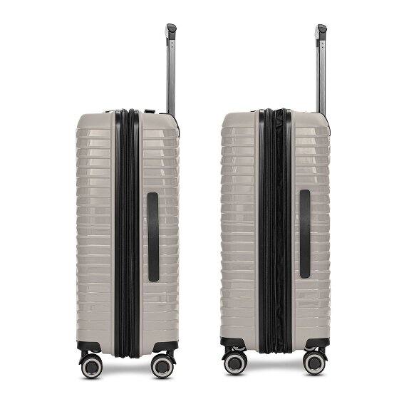 Stratic Shine 4 roues trolley 65 cm avec soufflet extensible