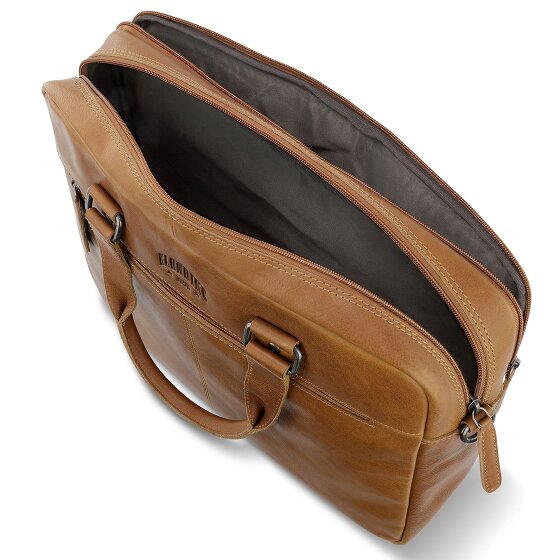 Klondike 1896 Gold Brain Porte-documents en cuir 35 cm Compartiment pour ordinateur portable