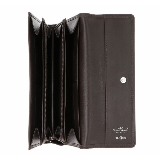 Golden Head Porte-monnaie Polo RFID en cuir 19,5 cm