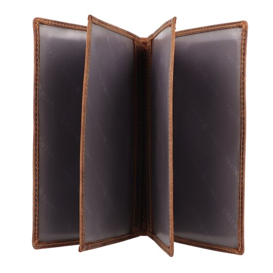 Greenburry Étui à documents vintage en cuir 12 cm