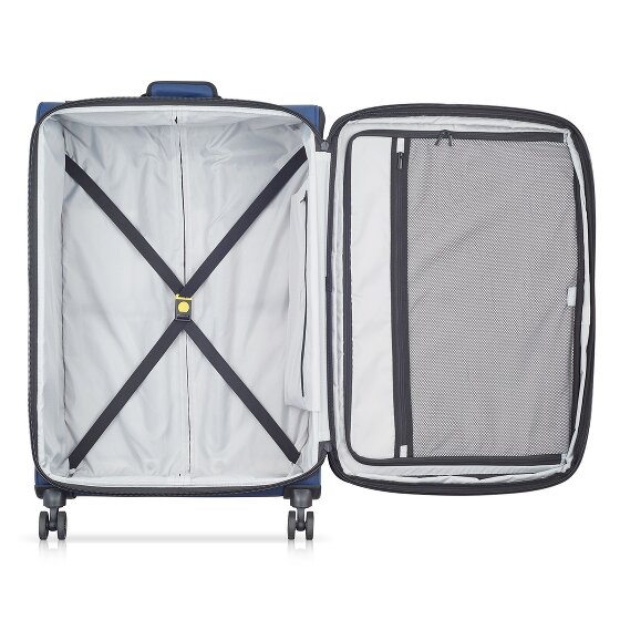 Delsey Paris Maubert 2.0 4 roulettes Trolley 79 cm avec soufflet d'extension