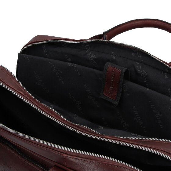 Plevier Vintage Larry Porte-documents Cuir 40 cm Compartiment pour ordinateur portable
