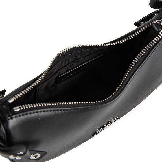 Karl Lagerfeld Autograph Sac à bandoulière Cuir véritable 26 cm