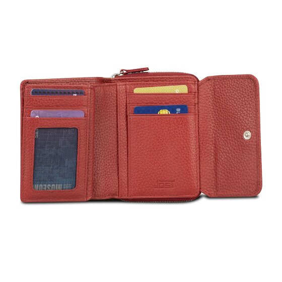 Jost Vika Porte-monnaie Protection RFID Cuir 10.5 cm