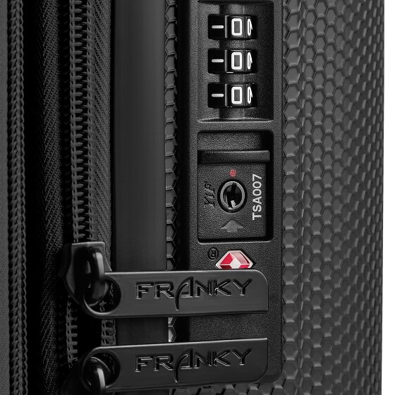 Franky Munich 4.0 4 roues Valise cabine S 53 cm avec soufflet d'extension