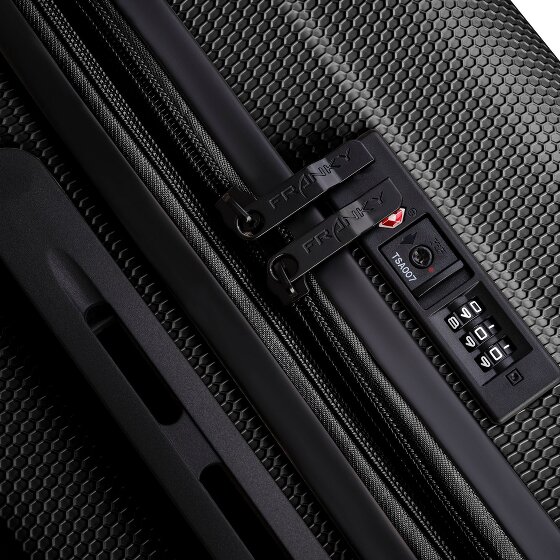 Franky Munich 4.0 4 roulettes Trolley de cabine S 53 cm avec soufflet d'extension