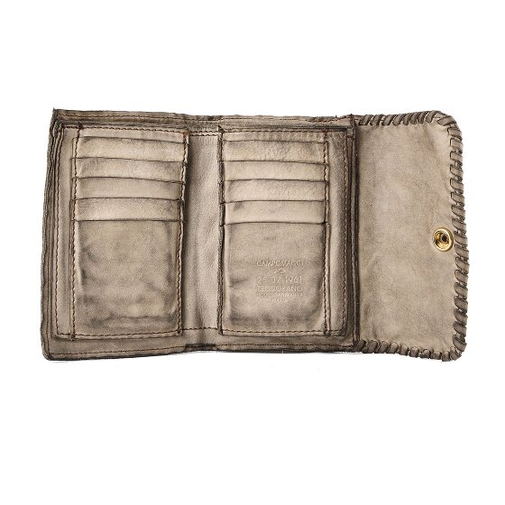 Campomaggi Mirta Porte-monnaie Protection RFID Cuir véritable 15 cm