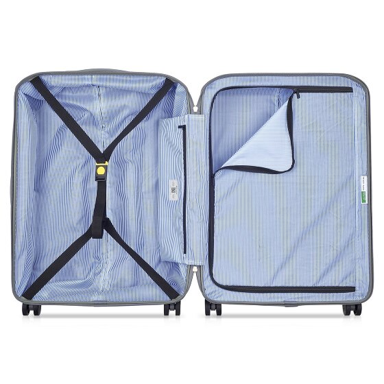 Delsey Paris x United Colors of Benetton UCB Hardside 4-roll trolley 66 cm