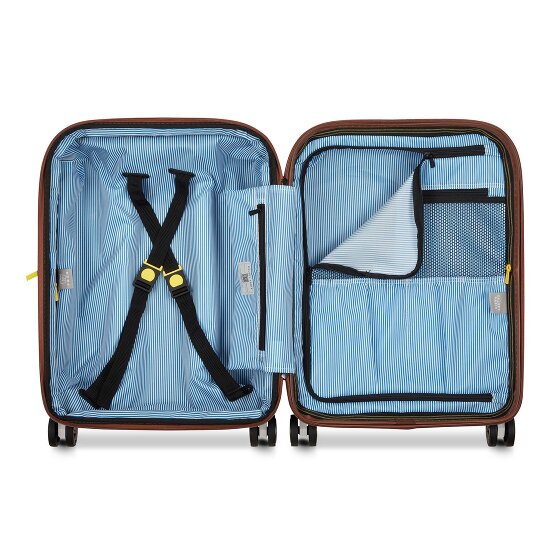 Delsey Paris Carrousel 2 4 roulettes Trolley de cabine 55 cm avec soufflet d'extension