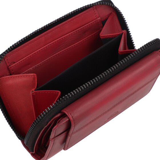 Greenburry Destressed Porte-monnaie Protection RFID Cuir 13.5 cm