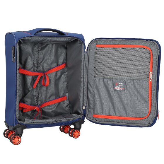 Roncato Crosslite 4 roues Valise cabine S 55 cm avec soufflet d'extension