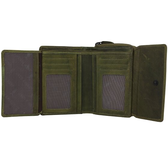 Jack Kinsky Risör Porte-monnaie Protection RFID Cuir 14 cm