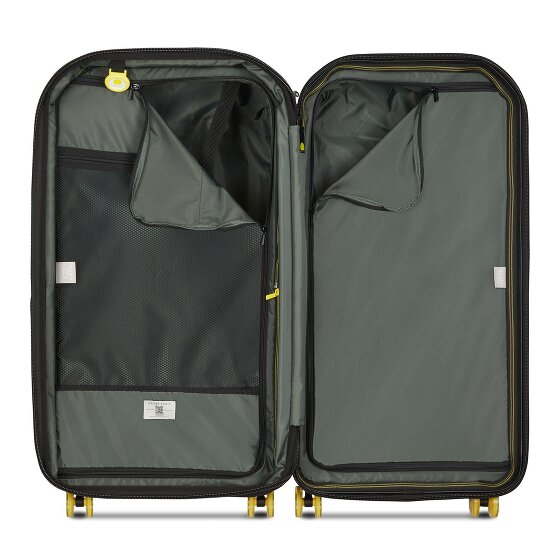 Delsey Paris Rempart 2.0 4 roulettes Trolley 80 cm avec soufflet d'extension