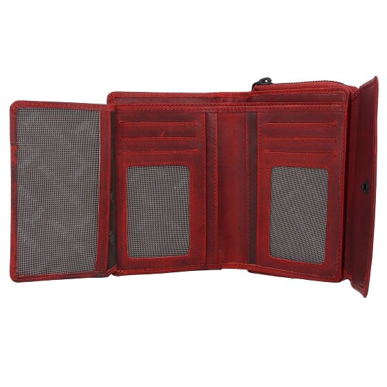 Jack Kinsky Risör Porte-monnaie Protection RFID Cuir 14 cm