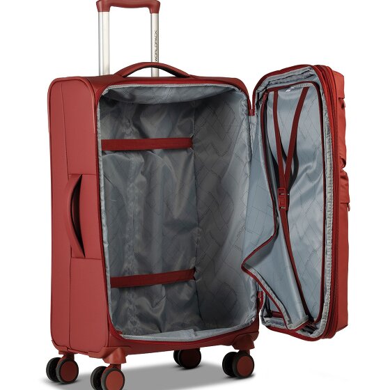 Worldpack Kyoto 4 roues Set de valises 3 pièces avec soufflet d'extension