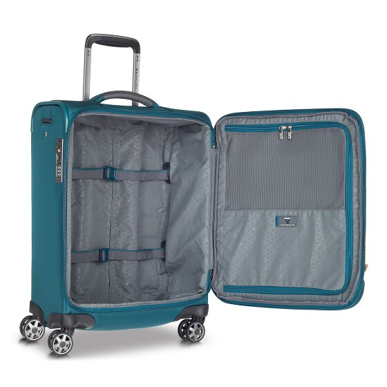 Roncato City 3.0 4 roulettes Trolley de cabine S 55 cm avec soufflet d'extension