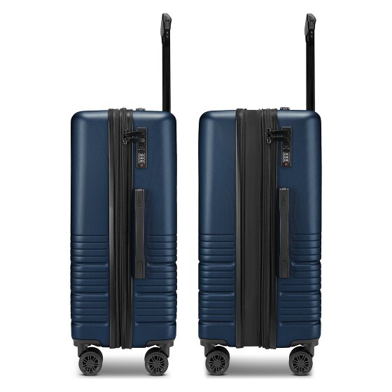 camel active Hanoi 4 roues Valise cabine M 65 cm avec soufflet d'extension