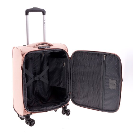 Gladiator 3700 4 roulettes Trolley de cabine 55 cm avec soufflet d'extension