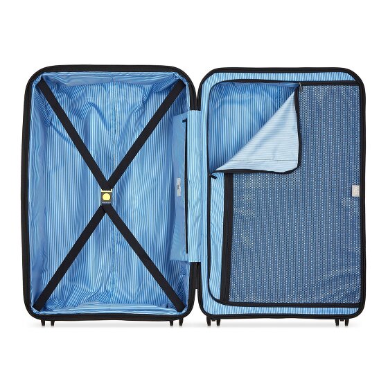 Delsey Paris Lutece Se 4 roues Valise cabine 79 cm '"avec soufflet d''extension"'