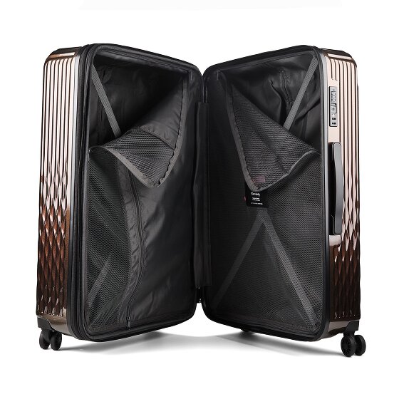 Pack Easy Flow 4 roues Valise cabine L 75 cm avec soufflet d'extension