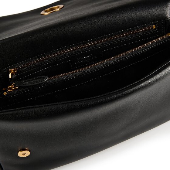 PINKO Click Soft Classic Sac à bandoulière Cuir véritable 32 cm