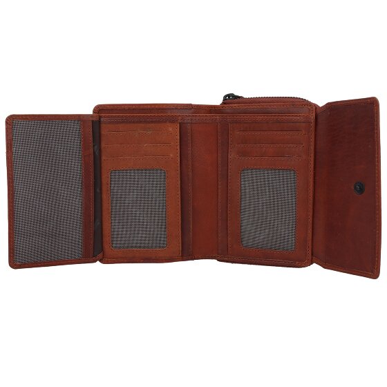 Jack Kinsky Risör Porte-monnaie Protection RFID Cuir 14 cm