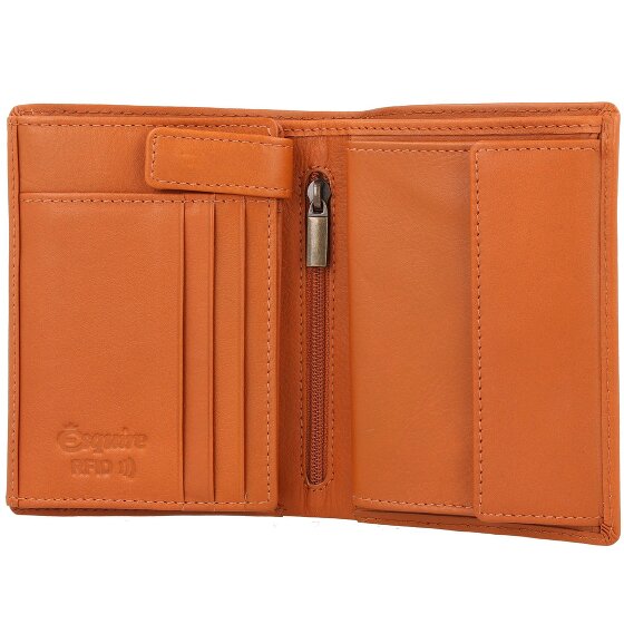 Esquire Porte-monnaie Peru cuir RFID 9,5 cm