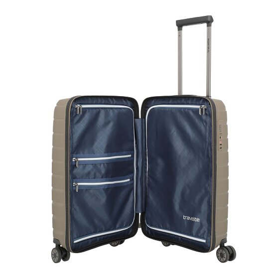 Travelite Air Base Slim 4 roulettes Trolley de cabine S 55 cm