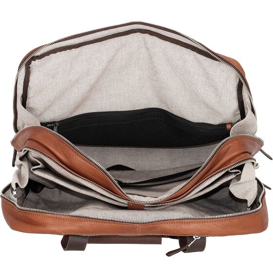 Harold's Ivy Lane 2 roues Valise business Cuir véritable 36 cm Compartiment ordinateur