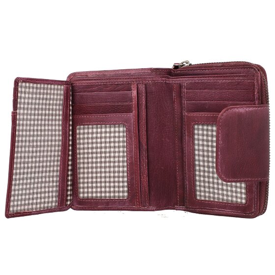 Jack Kinsky Nassau 511 Porte-monnaie en cuir RFID 10 cm