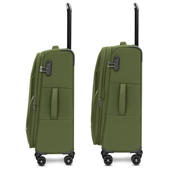 Stratic taska 4 roues trolley M 65 cm avec soufflet d'extension