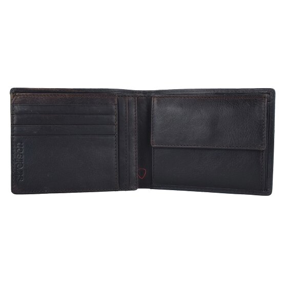 Strellson Porte-monnaie Camden en cuir 12 cm