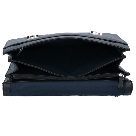 Leonhard Heyden Berlin Porte-documents en cuir 42 cm Compartiment pour ordinateur portable