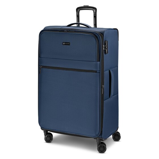 bugatti Valencia Soft 4 roues Valise cabine L 75 cm avec soufflet d'extension