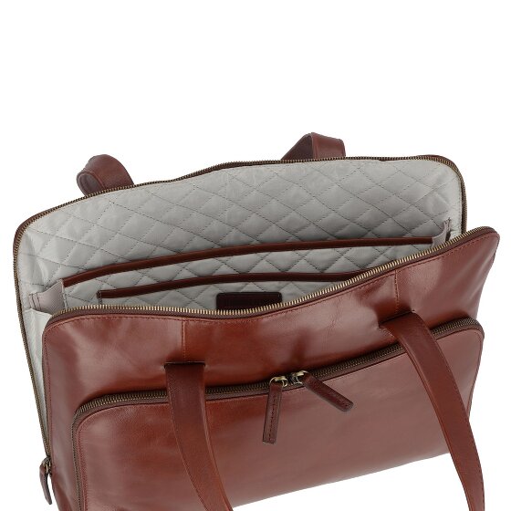 Leonhard Heyden Cambridge Sac à bandoulière en cuir 41 cm Compartiment pour ordinateur portable