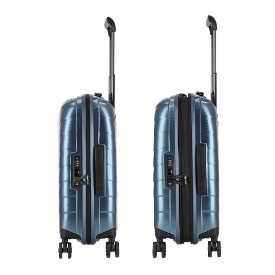 Samsonite Attrix 4 roulettes Trolley de cabine 55 cm avec soufflet d'extension