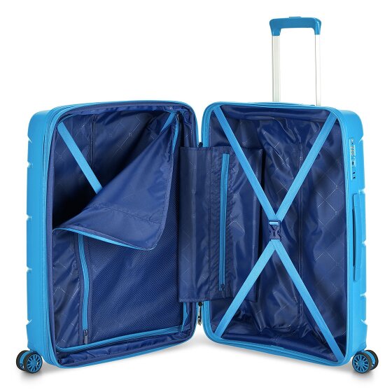 MODO by Roncato Starlight 3.0 4 roulettes Trolley 66 cm avec soufflet d'extension