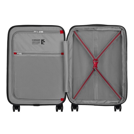 Wenger Oryson 4 roulettes Trolley de cabine S 54 cm avec soufflet d'extension