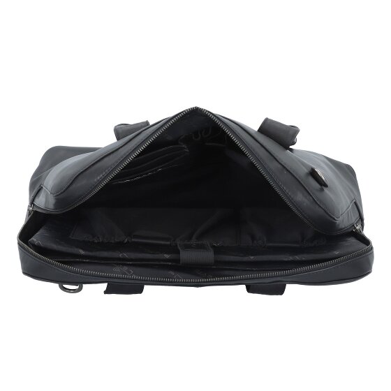 Plevier Structure Canton Sac à bandoulière Cuir 44 cm Compartiment pour ordinateur portable