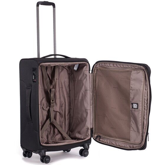 Stratic Stratic Light + 4 roulettes Trolley 68 cm avec soufflet d'extension