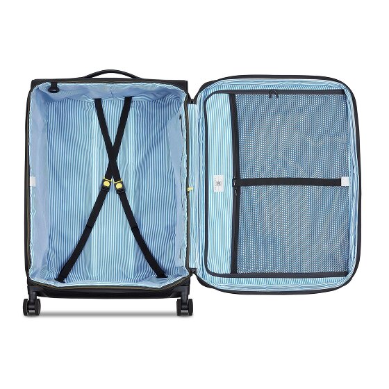 Delsey Paris Montmartre 3 4 roulettes Trolley 83 cm avec soufflet d'extension