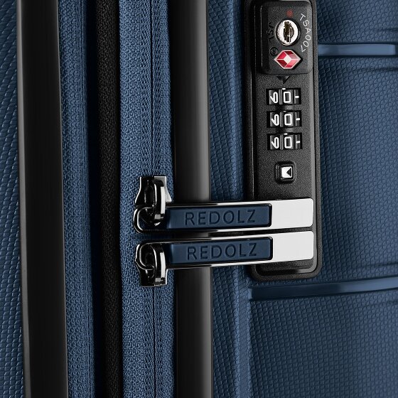 Redolz Essentials 11 4 roues Valise cabine 55 cm avec soufflet d'extension