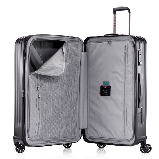 Pack Easy Genius 4 roulettes Trolley L 76 cm avec soufflet d'extension