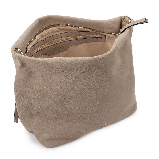 abro Ebony Sac à bandoulière Cuir véritable 39 cm