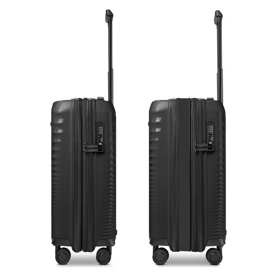 Farmhood Eco Edition 4 roues Valise cabine 55 cm avec soufflet d'extension